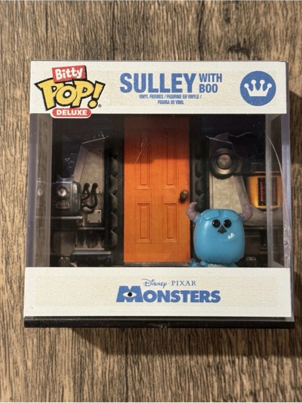 Funko Bitty Pop Deluxe Sulley with Boo - Blue & Orange